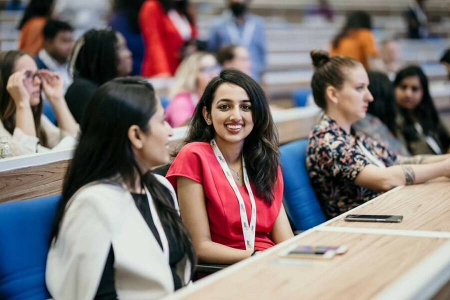 Shahin at Kindness Matters conference