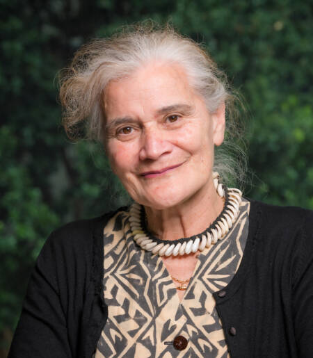 Professor Tagaloatele Peggy Fairbairn-Dunlop for the New Zealand National Commission for UNESCO. Photo credit: Stephen A’Court.