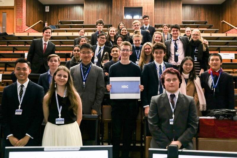 Peter at Model UN small